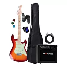 Kit Guitarra Strinberg Sts100 Capa Cabo +acessórios Completa