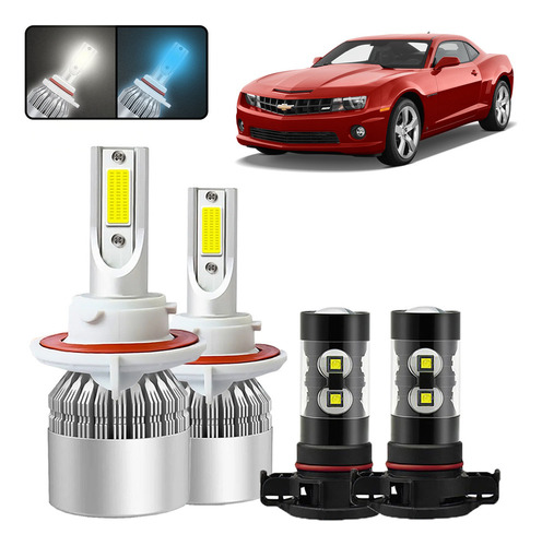 Kit De Focos Led 9005 9006 881 Para Chevrolet Camaro 98-2002 Chevrolet Camaro