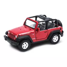 Jeep Wrangler Rubicon Auto De Coleccion Kinsmart 1:38 St