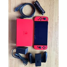 Nintendo Switch Oled Mario Red