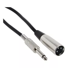 Cable De Microfono Xlr Macho 3-pin A Mono 1/4 Macho | Ne...