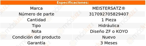 1- Cremallera Hidrulica Passat L4 1.8l 98/05 Meistersatz Foto 2