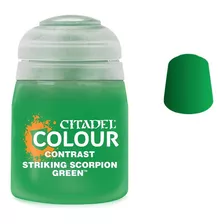 Citadel Colour Contrast Paints Striking Scorpion Green Verde