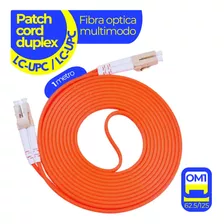 Patch Cord Fibra Óptica Multimodo Duplex Lc/upc-lc/apc 1mts