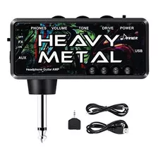 Donner Guitar Headphone Amp Heavy Metal Portable Fx Chorus M