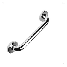 2 Alças Suporte Deficiente Idoso Apoio Inox Banheiro 80cm