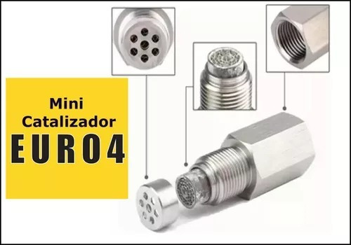 Mini Catalizador Frontier Apaga Cdigo P0420 Con Piedra Foto 3