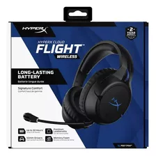 Headset Hyperx Cloud Flight Wireless, Surround 7.1 - Azul 