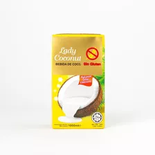 Pack 2 Leche Bebida De Coco Lady Coconut 1 Litro