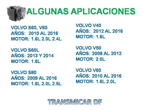 Filtro 6dct450 Dodge Avenger Journey Ford Mondeo Focus Volvo Foto 5