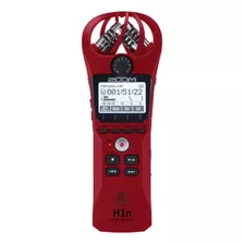 Grabadora De Audio Portatil Zoom H1n (rojo)