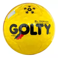 Balón Profesional De Fútbol Sala Golty Dorado 