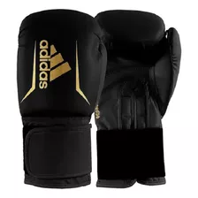 Luva De Boxe Muay Thai adidas Speed 50 - Preta/dourado