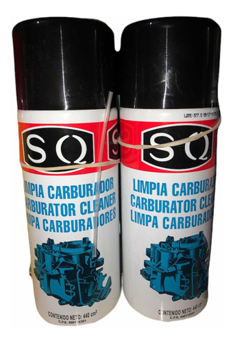 Spray Limpia Carburador Sq 440ml