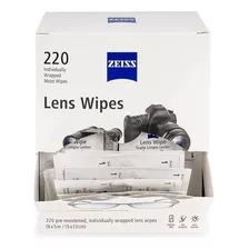 Paños Húmedos Zeiss 220 Toallitas Limpieza Gafas Lentes Pantallas Lens Wipes 