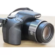 Câmera Canon Sx540hs Wi-fi 20.3mp Zoom 50x + Bolsa + Sd Card