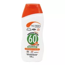 Protetor Solar Fps60 Repelente 120ml Nutriex Profissional