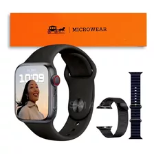 Smartwatch W59 Mini Ideal Pulso Fino Ilha Dinamica +2 Brinde