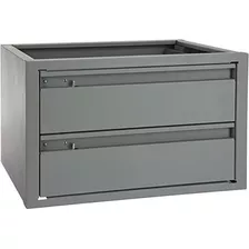 Kargo Maestro 40070 Gris 20 W X 12 H X 13.5 D Steel 2 Gab