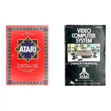 Atari Owner's Manual Y Atari Catalog Originales 1978 / 1982