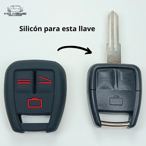 Silicon Funda Llave Chevrolet Astra Vectra 3b Correa Y Pila Foto 6