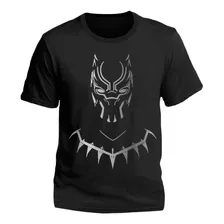 Remeras Niños Pantera Negra Black Panther Comic Superheroe