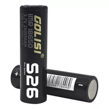 Golisi S26, Batería 18650, 2600 Mah 25 A Cdr. Precio Por Par