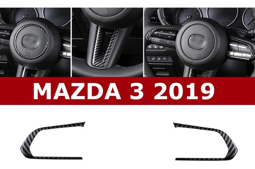 Moldura Botones Volante Mazda 3 Cx30 2019 2020 Foto 3