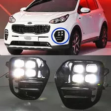 Neblineros Led Kia Sportage 2016 A+ Ice Cubos