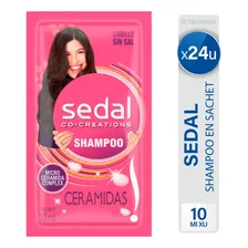 Acondicionador Sedal Ceramidas Caja X 24 Sachet 10 Ml C/u