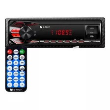 Rádio Automotivo E-tech Premium Controle Por Voz Siri Bt Aux