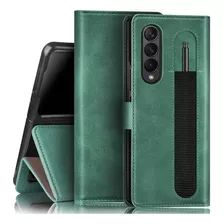 Suanpot Funda Tipo Cartera Para Samsung Galaxy Z Fold 5 5g