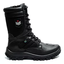 Bota Coturno Militar Bombeiro Civil Exército Tático Leve