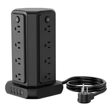 Enchufe Inteligente Marca Ntonpower 16 Tomas/4 Usb/negro