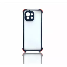 Forro Para Xiaomi Mi 11 Transparente Con Protector De Cámara