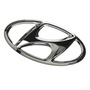 Emblema Hyundai Cromado 18.6 Cm X 9.8 Cm Adherible