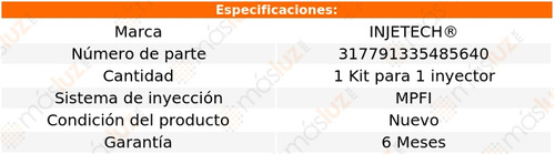 1- Repuesto P/1 Inyector F-150 6 Cil 4.2l 1997/2000 Injetech Foto 2