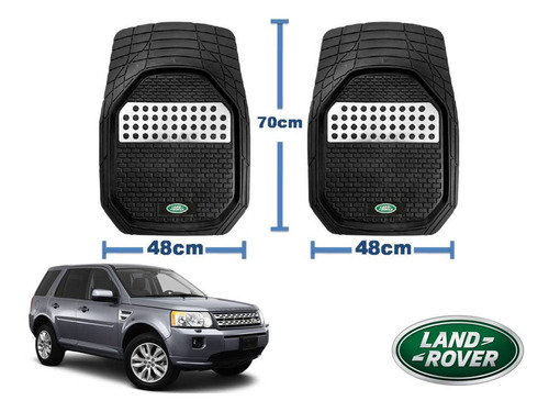 Tapetes Logo Land Rover + Cubre Volante Freelander 07 A 14 Foto 4
