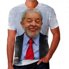 Camisa Camiseta Brasil Lula Pt Brasilia Mudança Nacional 02