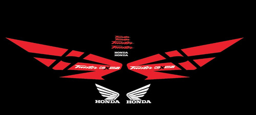 Calcomanias Stickers Honda Twister 250 Foto 2