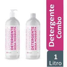 Detergente Klean Rosa Mosqueta C/dosificador + Repuesto X 1l