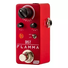Pedal De Efectos Flamma 3 En 1 Distortion Red