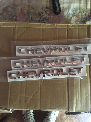 Letras Chevrolet Logo Foto 4