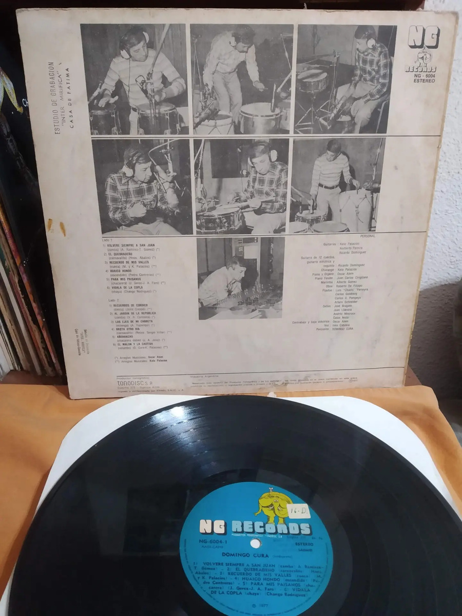Domingo Cura - 4 - vinilo 1977