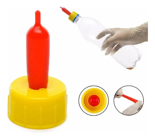 Kit 15 Bicos P Mamadeira Para Ovelha Cabritos Porcos Bezerro