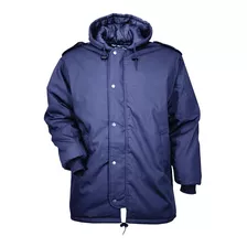 Campera Dubón Tipo Israeli Liso Con Capucha Desmontable 