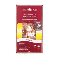 Tratamento Capilar Reconstrutor Natural Incolor 50g Surya 