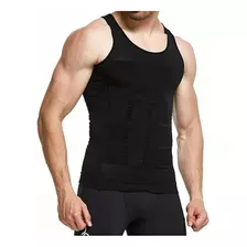 Faja De Hombre Tank Top Camiseta Reductora Modeladora 4 Pzs