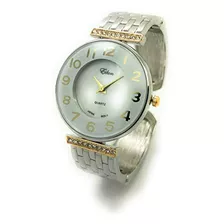 Relojes De Ra Para M Señoras Madre De Perla Dial Redondo Ele