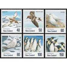 Fauna - Aves - Nueva Zelanda - Serie Mint - Yv 1088-1093